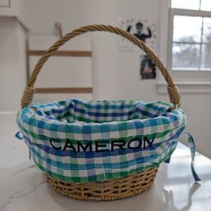 Pottery Barn Kids Easter Basket Liner